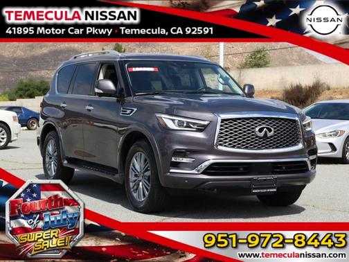 Anthracite Gray 2024 INFINITI QX80 Luxe
