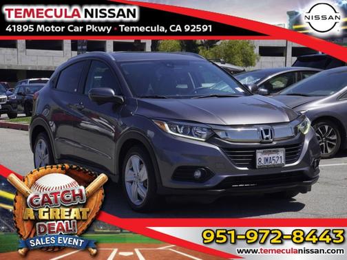 Modern Steel Metallic 2019 Honda HR-V EX-L