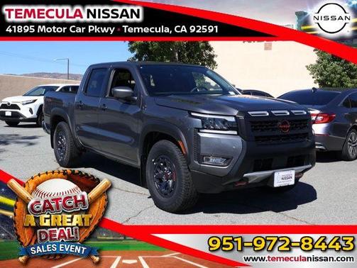 Gun Metallic 2026 Nissan Frontier PRO-X