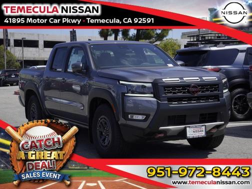 Gun Metallic 2026 Nissan Frontier PRO-X