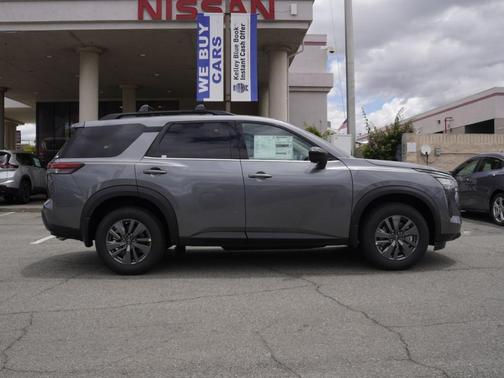 Gun Metallic 2026 Nissan Pathfinder SV