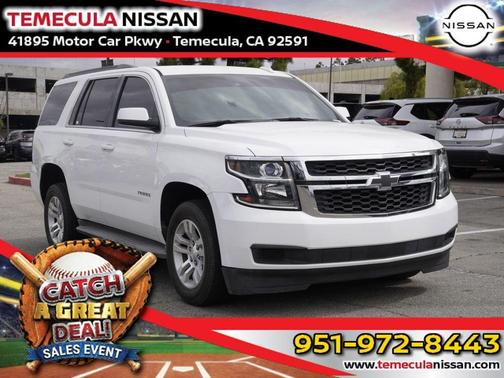 Summit White 2015 Chevrolet Tahoe LT