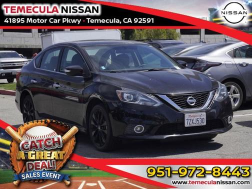 Black 2017 Nissan Sentra SR