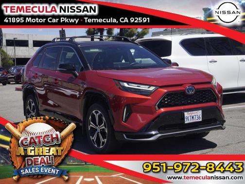 Red 2024 Toyota RAV4 Prime XSE