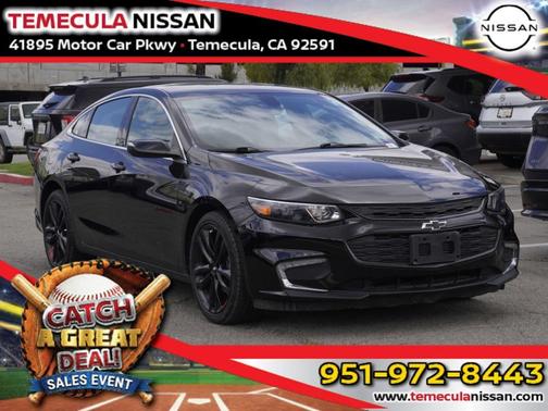 Mosaic Black Metallic 2018 Chevrolet Malibu LT