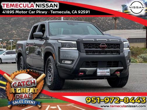 Gun Metallic 2026 Nissan Frontier PRO-X