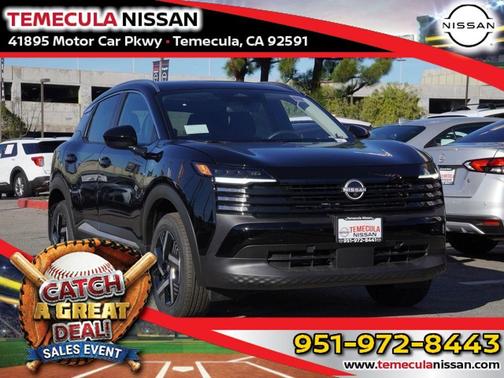 Super Black 2026 Nissan Kicks SV