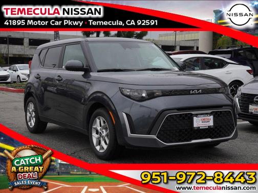 Gravity Gray 2023 Kia Soul LX