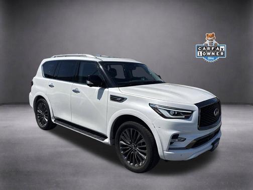Aspen White 2024 INFINITI QX80 PREMIUM SELECT