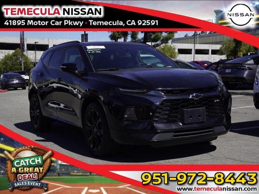 Black 2021 Chevrolet Blazer RS