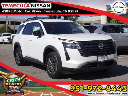 Everest White P 2026 Nissan Pathfinder SV