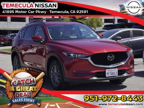 Soul Red Crystal Metallic 2019 Mazda CX-5 Touring