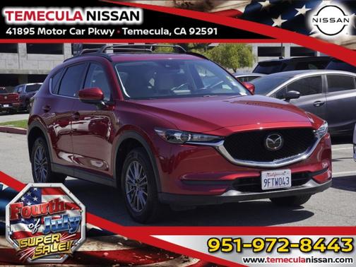 Soul Red Crystal Metallic 2019 Mazda CX-5 Touring