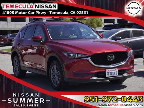 Soul Red Crystal Metallic 2019 Mazda CX-5 Touring