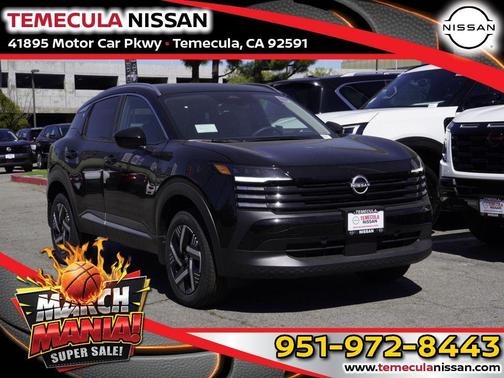 Super Black 2026 Nissan Kicks SV