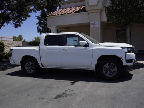 Glacier White 2026 Nissan Frontier SV