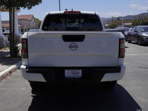 Glacier White 2026 Nissan Frontier SV