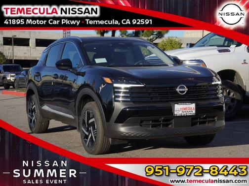 Super Black 2026 Nissan Kicks SV
