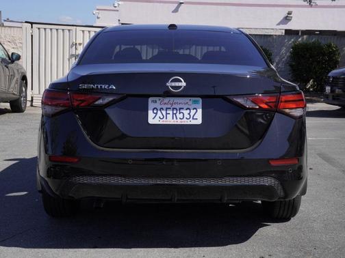 Black 2025 Nissan Sentra SV