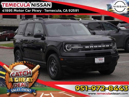 Shadow Black 2024 Ford Bronco Sport Big Bend