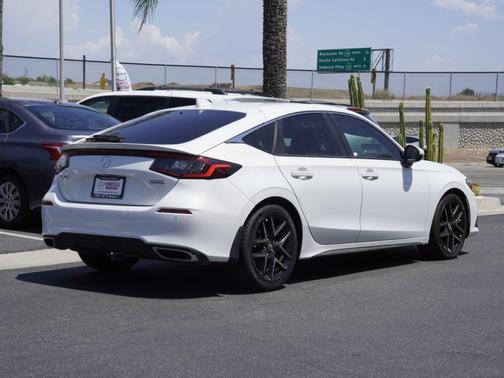 Platinum White 2022 Honda Civic Sport Touring