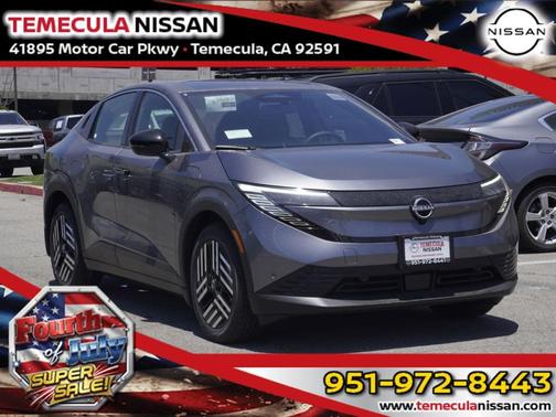 Gun Metallic 2026 Nissan Leaf SV+