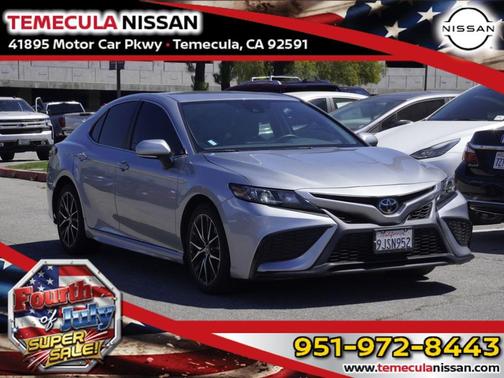Celestial Silver Metallic 2024 Toyota Camry SE