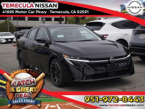 Black 2026 Nissan Sentra SR