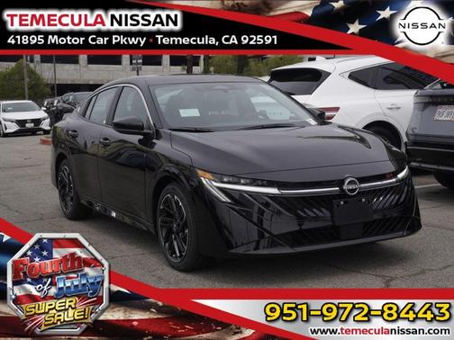 Black 2026 Nissan Sentra SR
