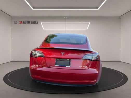 Red Multi-Coat 2021 Tesla Model 3 Long Range