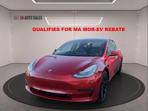 Red Multi-Coat 2021 Tesla Model 3 Long Range