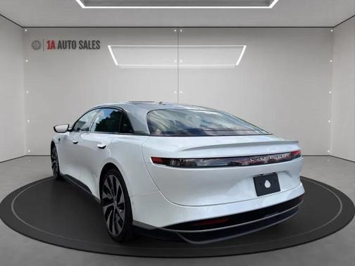 Stellar White 2022 Lucid Air Grand Touring