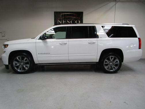 White Diamond Tri-Coat 2015 Chevrolet Suburban 1500 LTZ