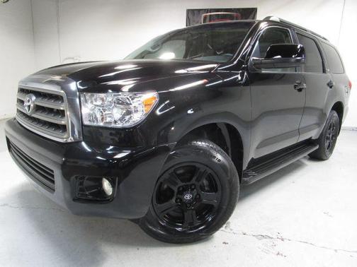 Black 2010 Toyota Sequoia SR5