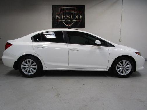 Taffeta White 2012 Honda Civic EX