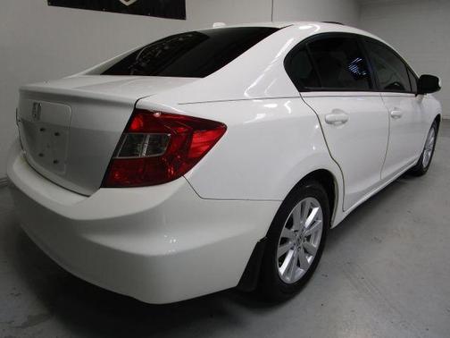 Taffeta White 2012 Honda Civic EX