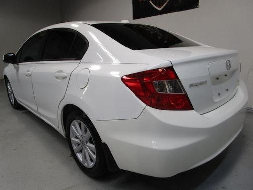 Taffeta White 2012 Honda Civic EX
