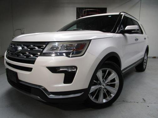 White Platinum Metallic 2019 Ford Explorer Limited