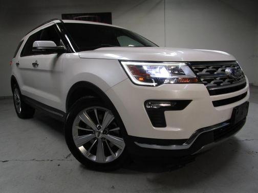 White Platinum Metallic 2019 Ford Explorer Limited