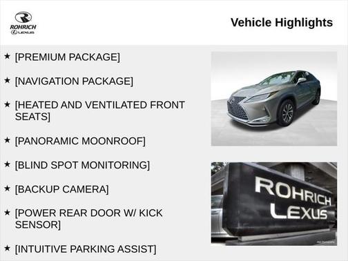 2022 Lexus RX 350 Base