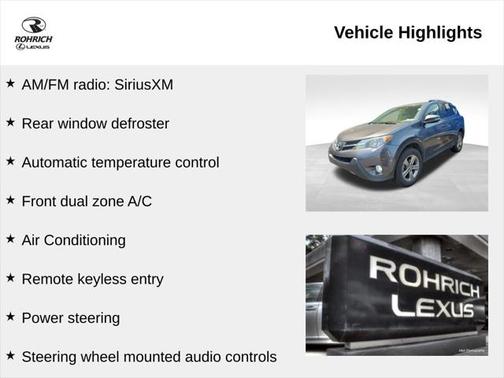 2015 Toyota RAV4 XLE