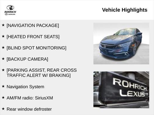 2019 Honda Civic Touring