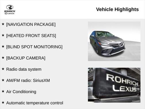2018 Toyota Camry XSE