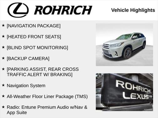 2019 Toyota Highlander Hybrid XLE