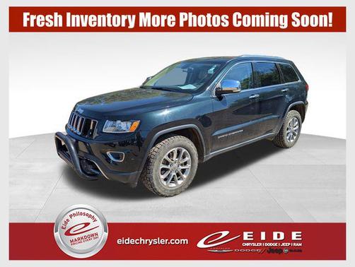 Black Forest Green Pearlcoat 2015 Jeep Grand Cherokee Limited
