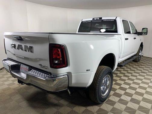 Bright White 2026 RAM 3500 Tradesman Crew Cab 4x4 8' Box