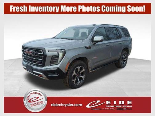 Sterling Metallic 2025 GMC Yukon AT4 4WD SUV