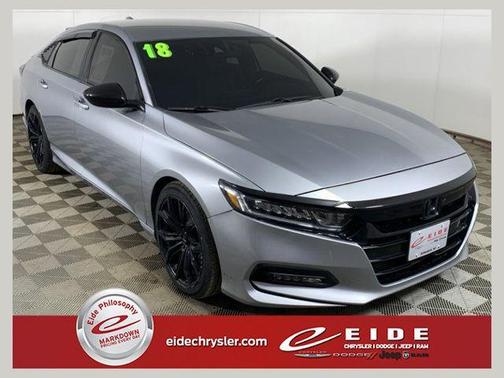 Lunar Silver Metallic 2018 Honda Accord Sport Sedan