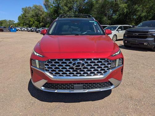 Calypso Red 2022 Hyundai SANTA FE Limited