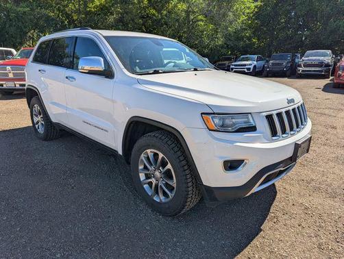 Bright White Clearcoat 2015 Jeep Grand Cherokee Limited